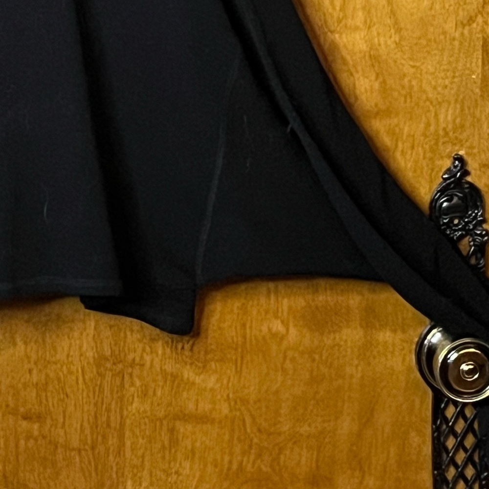 Black Ouija Cropped Hoodie - Picture 3 of 6